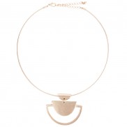 Half Moon Pendant Necklace