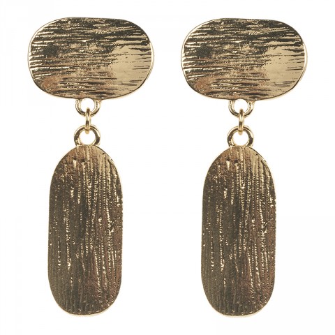 Organic Shape Drop Earrings