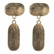 Organic Shape Drop Earrings