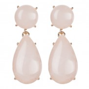 Semi Precious Classic Teardrop Earring