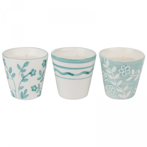 Floral Votive Set Mag Peony