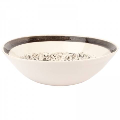 Wonki Ware Carlotta Printed Lace Large Salad Bowl