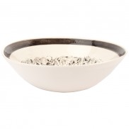 Wonki Ware Carlotta Printed Lace Large Salad Bowl