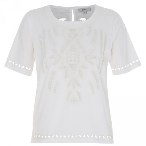 Poetry Jasmine Cut-Out Tee