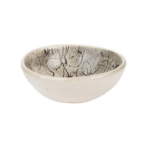 Wonki Ware Carlotta Pattern Salt 