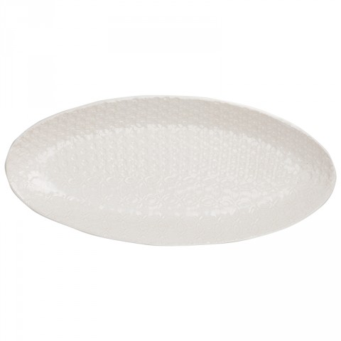 Wonki Ware Ursela Half Pattern Bamboo Plate 
