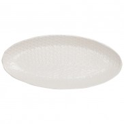 Wonki Ware Ursela Half Pattern Bamboo Plate 