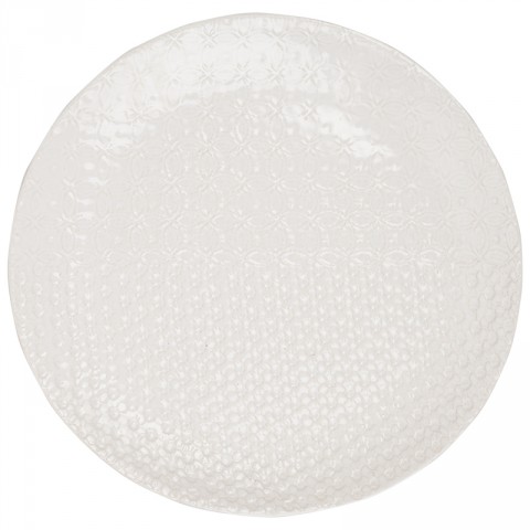 Wonki Ware Ursela Half Pattern Cake Plate