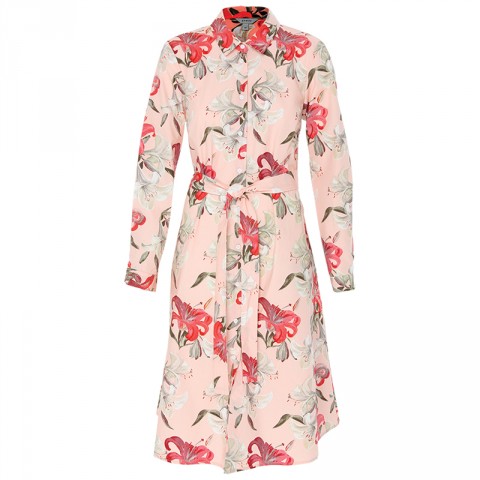 High Discount Amelia Tropical Print Dress