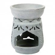 Flower Base Oil Burner