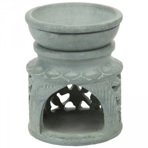 Carved Oil Burner