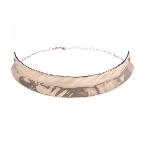 Metal Bar Choker Necklace