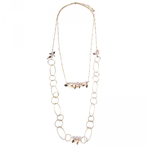 Freshwater Pearl Double Strand Necklace