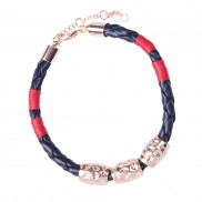 3 Bead on Chord Bracelet