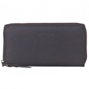 High Discount Keira Plain Leather Zip Around Wallet