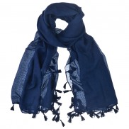 Soraya Plain Dobby With Tassel Detail