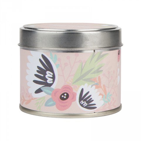 Tin Candle Magnolia & Peony